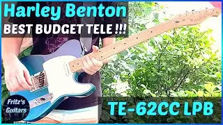 Harley Benton TE-62CC LPB 2023 - GREAT TELE GUITAR