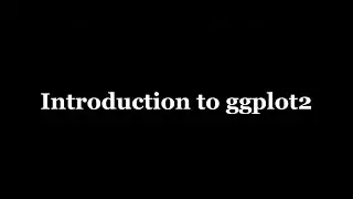 Introduction to ggplot2