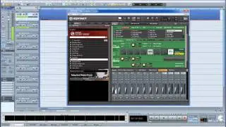 Samplitude & Kontakt 4 Drums Part 3: Kontakt Factory Kits Multi-Out Routing