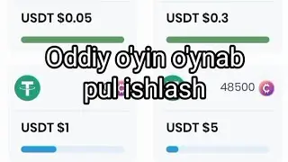 Oddiy o'yinlarni o'ynab 5-10$ ishlash