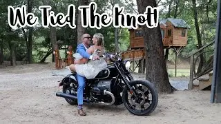 Biker Rustic Wedding / Motorcycle Campground Venue