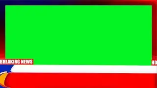 breaking news green screen frame || No Copyright || 4K || Premier Edits