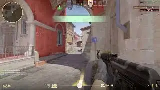 Clean 1v3 defending bomb on B site Inferno | CS2