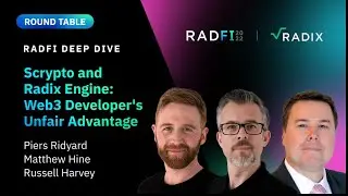 Scrypto and Radix Engine: Web3 Developer's Unfair Advantage - RadFi Deep Dive