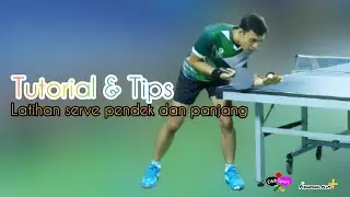 Tips and Tutorials for Short and Long Serve Exercises | the point where the ball fell |