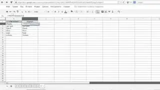 Сделать первые буквы заглавными в таблицах Google Docs