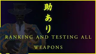 Ranking and testing weapons in Kenshi (“ft” leana-bardoe)