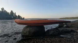 Пакрафт варг / паккаяк на бурной воде / обзор