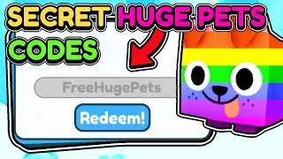 😱This *SECRET CODE* GIVES FREE HUGE PETS in Pet Simulator X