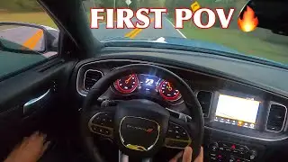 MY FIRST POV IN MY 2020 CHARGER SCAT PACK 392!*CRAZY PULLS!*