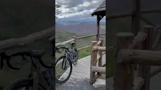 Gravel riding on the cliffs of Mohonk Mountain, New York 