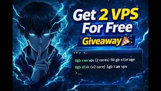 Get 2 FREE VPS (8GB RAM) — Limited Giveaway 🎉🔥
