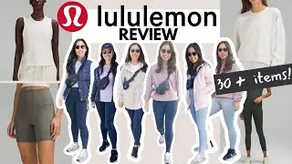 lululemon REVIEW ft. Align Tank & Pant, Fast & Free, Ebb to Street, Wunder Train | 30+ items