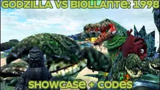 GODZILLA VS BIOLLANTE SHOWCASE + CODES [ RHS ]