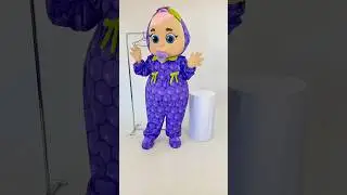 Blueberry Baby Doll Mascot Costume 🫐👶 | Cute Custom Character Design