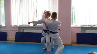 Детская группа айкидо - утренний класс, клуб Риверкан