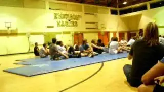 Hypnotized Muscle Man Contest (Kevin and Jacob) DHS GRAD NIGHT 2010