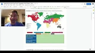 Geography of our Stuff Video Directions