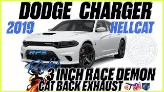 2019 Dodge Charger Hellcat 3 Inch Race Demon Cat Back Exhaust By Rich's