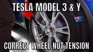 Tesla Model 3 Y Correct Wheel Nut Tension 175Nm Click Torque Wrench