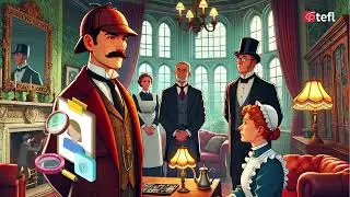 The Mystery of the Missing Diamond | A2 - B1| Narrative Tenses
