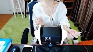 Ear ASMR playing ear massage 冷小六 掏耳