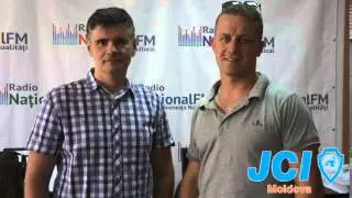 Membrul JCI Chișinău - Vladislav Baltag la National FM