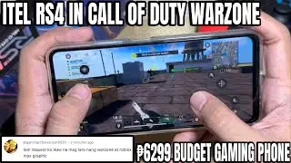 ITEL RS4 IN WARZONE | CALL OF DUTY WARZONE IN ITEL RS4 - smooth kaya tong budget gaming phone na to?