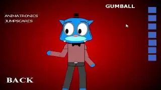 Five Nights At Gumball's Extras (Fan-game Fnaf)
