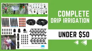 Greenhouse Micro Drip Irrigation System MIXC Complete Install 