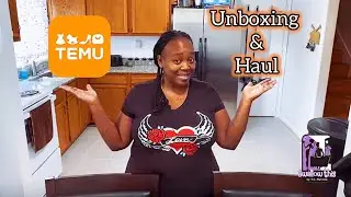 My Temu unboxing and Haul