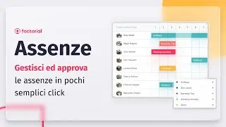 Gestione Ferie e Permessi: gestisci ed approva le assenze in pochi semplici click con Factorial HR
