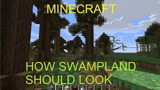 Minecraft Creative: How Biomes SHOULD Look Ep 1 - The Swamp