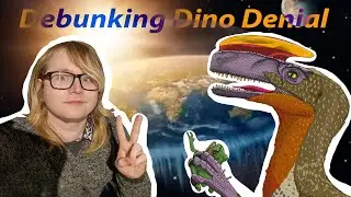 Confused Flat-Earther claims Dinosaurs were FAKE?!
