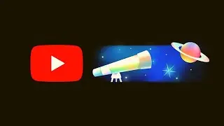 YouTube 𝗔𝗦𝗧𝗥𝗢𝗡𝗢𝗠𝗬 Logo is Out Of This World 🔭