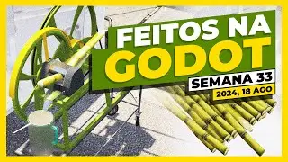 6 JOGOS BRASILEIROS Feitos na GODOT para TE INSPIRAR!  - Semana 33