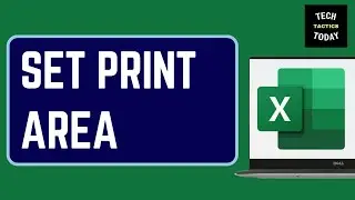 How to Set Print Area in Excel