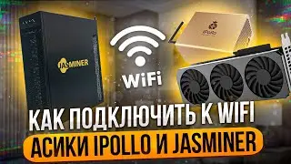 КАК ПОДКЛЮЧИТЬ К WIFI АСИКИ IPOLLO И JASMINER
