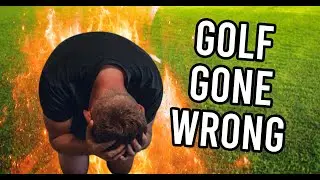 GOLFER LOSING HIS MIND