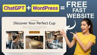 Design Websites FASTER With AI + WordPress (GreenShift + ChatGPT) Free Hero Section Templates