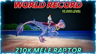 ARK MOBILE FREE GOD CONSOLE  & ASCENDANT CREATURE | Taming Level 10,000 Raptor