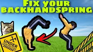 IMPROVE YOUR BACK-HANDSPRING REAL FAST WITH THESE TIPS! | How to Backhandspring