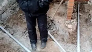 Устройство канализации.