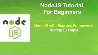 NodeJS Express Basic Routing Example