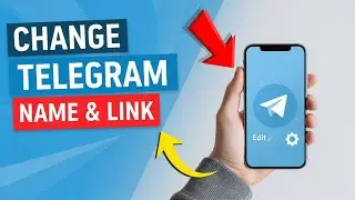 How to change the name and link of your Telegram channel