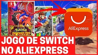 COMPREI um JOGO DE NINTENDO SWITCH NO ALIEXPRESS  / Dicas de economia pro nintendo switch