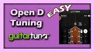 Guitar Open D Tuning | DADF