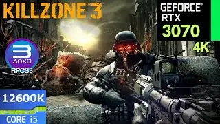 RPCS3 Emulator Killzone 3 4K 60FPS Unlocked | i5 12600K + RTX 3070