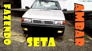 Como fazer seta ambar (laranja)****DIY*******