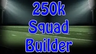 FUT13|SQUAD BUILDER|Skład za 250k